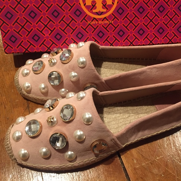Tory Burch Shoes - Tory Burch Vail Espadrilles Ballet Pink NWT 9.5